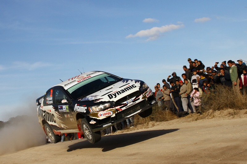 W wyniku problemów z samochodem, zespół stracił szansę na 2 miejsce w Rajdzie Argentyny fot. Lotos Dynamic Rally Team