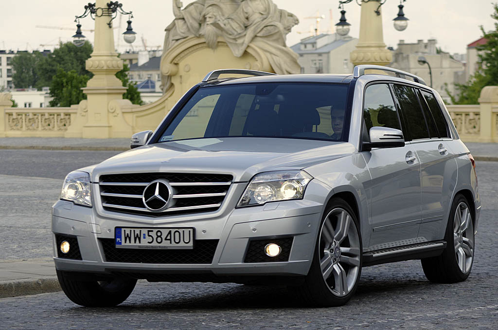 Mercedes GLK 350 CDI - przód. fot. Maciej Medyj