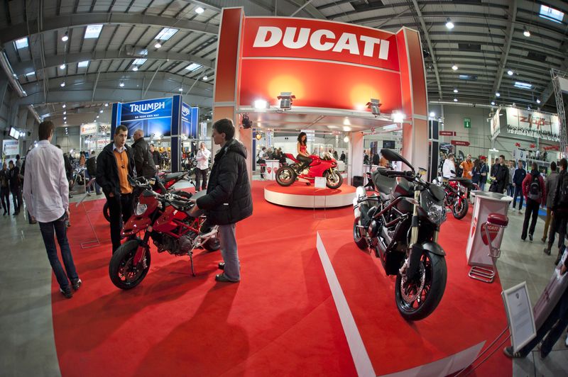 IV Ogólnopolska Wystawa Motocykli i Skuterów - stoisko Ducati
