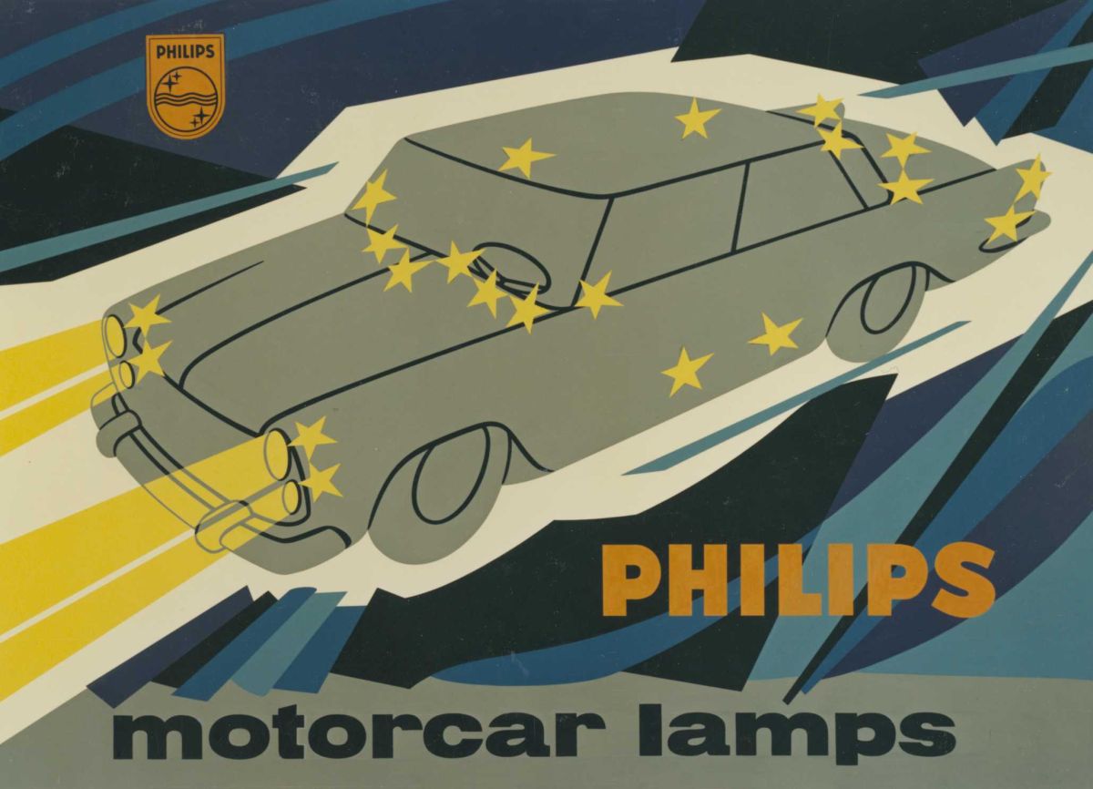 reklama plakat Philips żarówki
