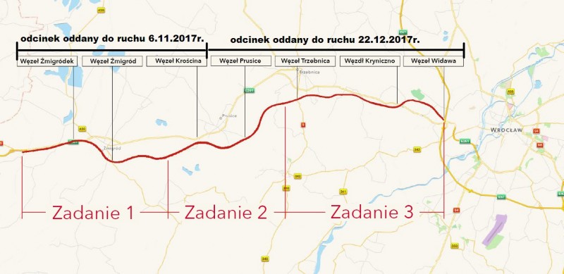 Szybciej przez Dolny Śląsk - otwarto 30-kilometrowy odcinek trasy S5 fot. GDDKiA