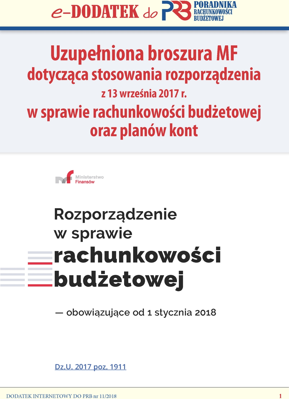 Poradnik Rachunkowości Budżetowej