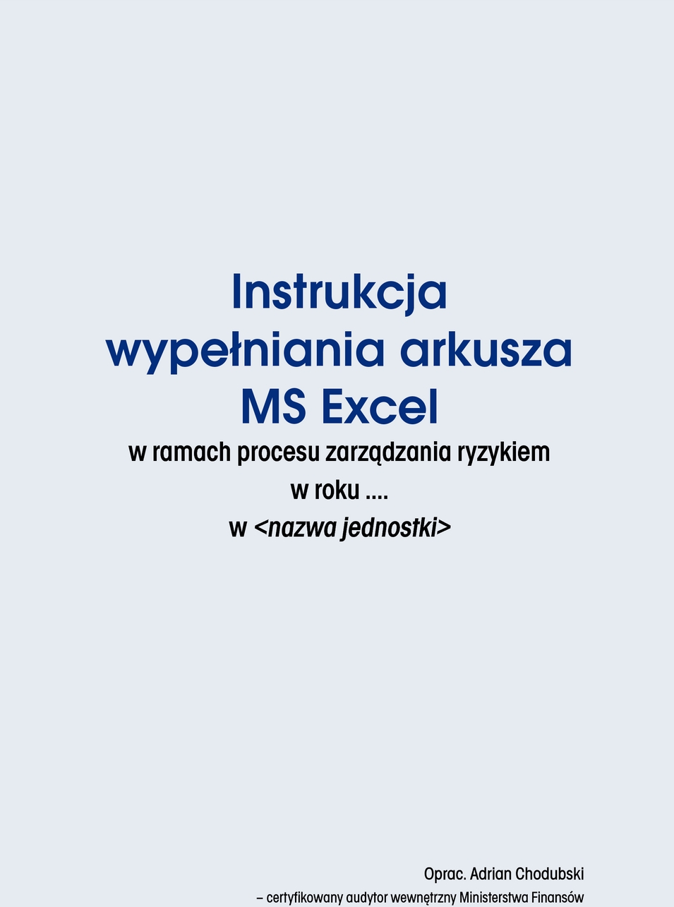 Poradnik Rachunkowości Budżetowej