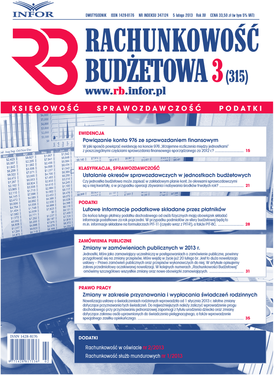 Rachunkowość Budżetowa